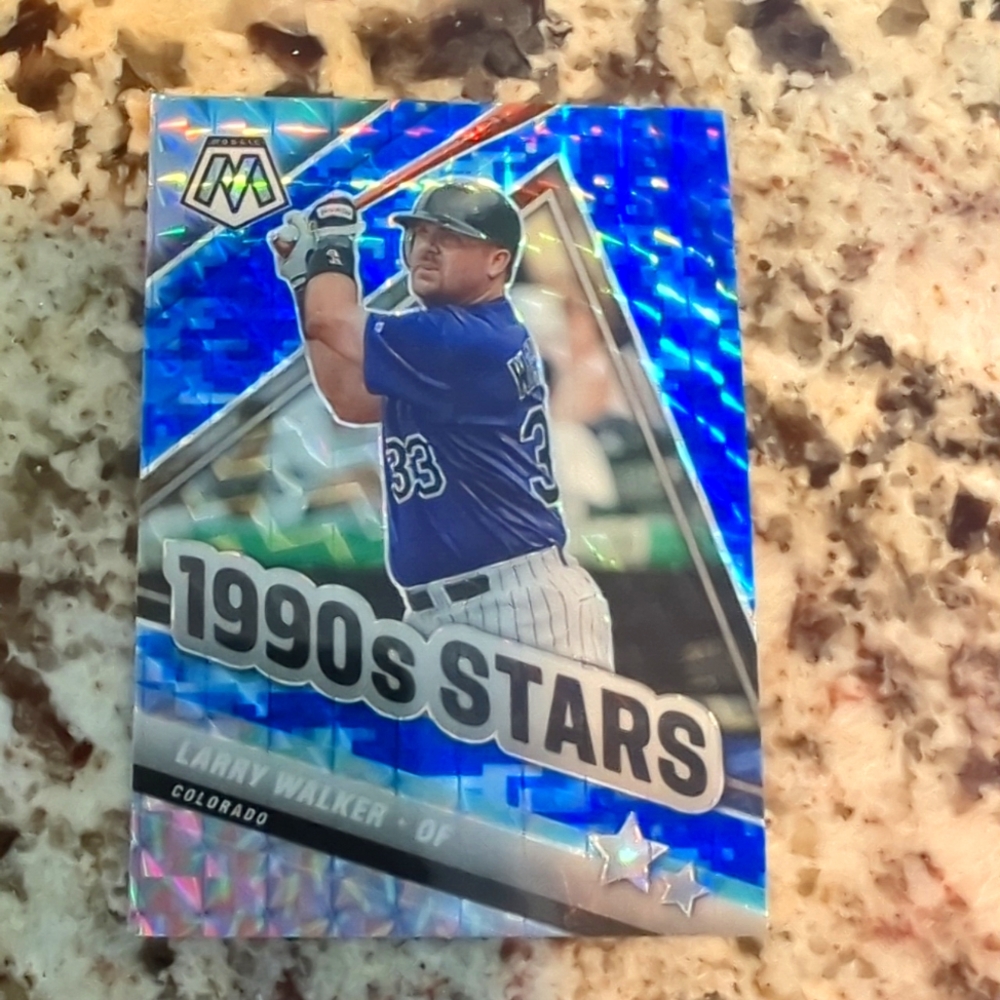 Prizm - 1990s Stars - "Larry Walker " Baseball Card